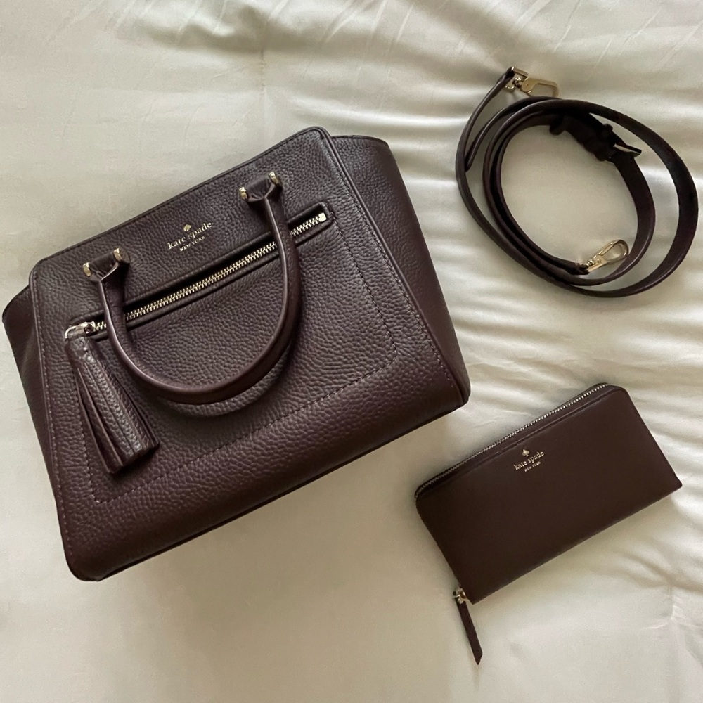Kate Spade Bag with Matching Wallet and Long Strap BRAND NEW NEVER USED